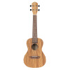 Ortega RFU11Z-L Timber Series Concert Ukulele 4 String Lefty - Zebrawood Natural + Bag