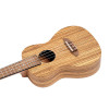 Ortega RFU11ZE-L Timber Series Concert Preamp Ukulele 4 String Lefty - Zebrawood Natural + Bag