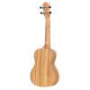 Ortega RFU11ZE-L Timber Series Concert Preamp Ukulele 4 String Lefty - Zebrawood Natural + Bag