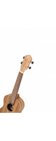 Ortega RFU11ZE-L Timber Series Concert Preamp Ukulele 4 String Lefty - Zebrawood Natural + Bag