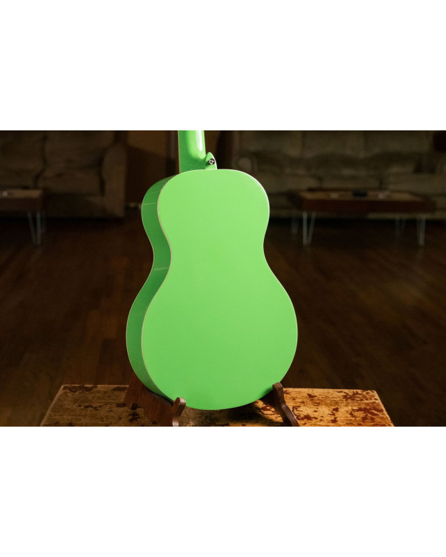 Ortega RGA-GAP Gaucho Series 4/4 Nylon String Guitar 6-String - Green Apple + Gig Bag