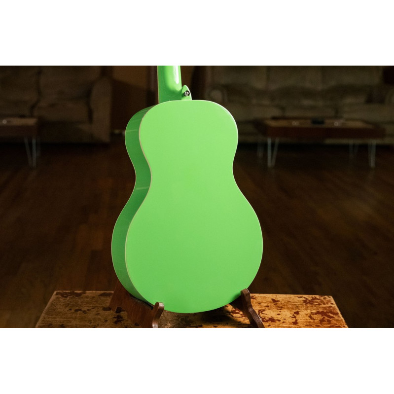Ortega RGA-GAP Gaucho Series 4/4 Nylon String Guitar 6-String - Green Apple + Gig Bag
