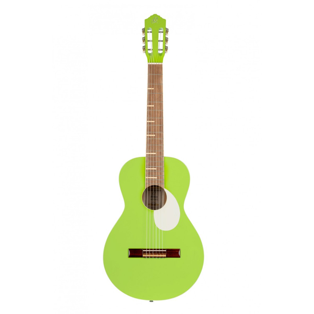 Ortega RGA-GAP Gaucho Series 4/4 Nylon String Guitar 6-String - Green Apple + Gig Bag
