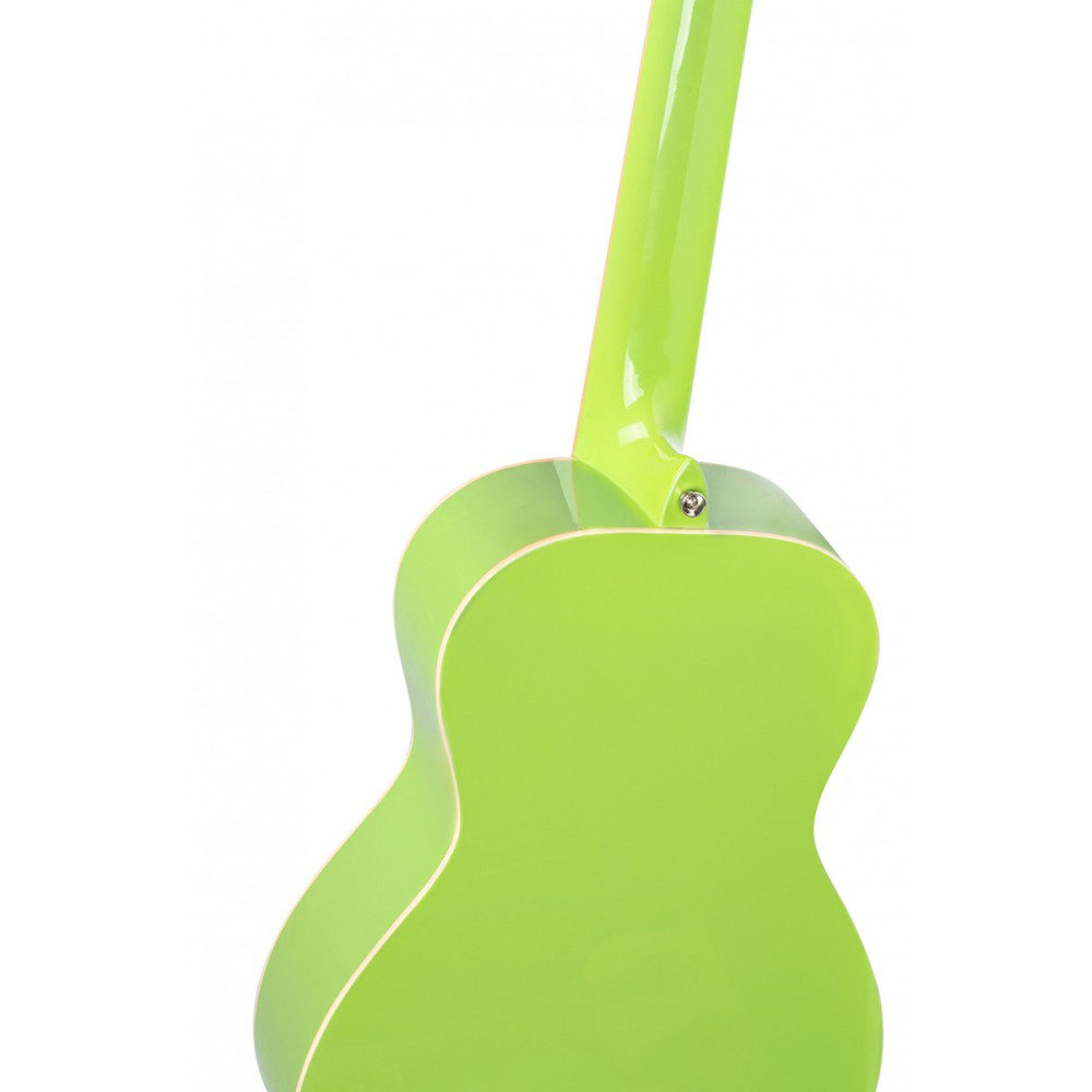Ortega RGA-GAP Gaucho Series 4/4 Nylon String Guitar 6-String - Green Apple + Gig Bag