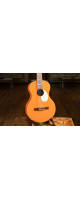 Ortega RGA-ORG Gaucho Series 4/4 Nylon String Guitar 6-String - Orange + Gig Bag