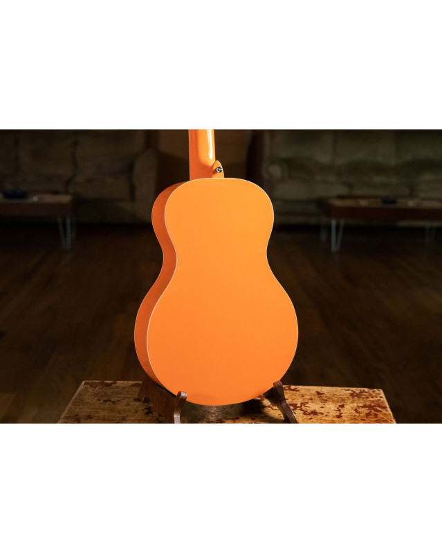 Ortega RGA-ORG Gaucho Series 4/4 Nylon String Guitar 6-String - Orange + Gig Bag