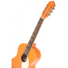 Ortega RGA-ORG Gaucho Series 4/4 Nylon String Guitar 6-String - Orange + Gig Bag