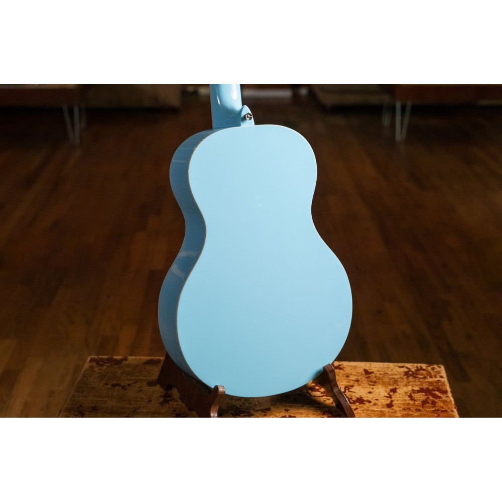 Ortega RGA-SKY Gaucho Series 4/4 Nylon String Guitar 6-String - Sky Blue + Gig Bag