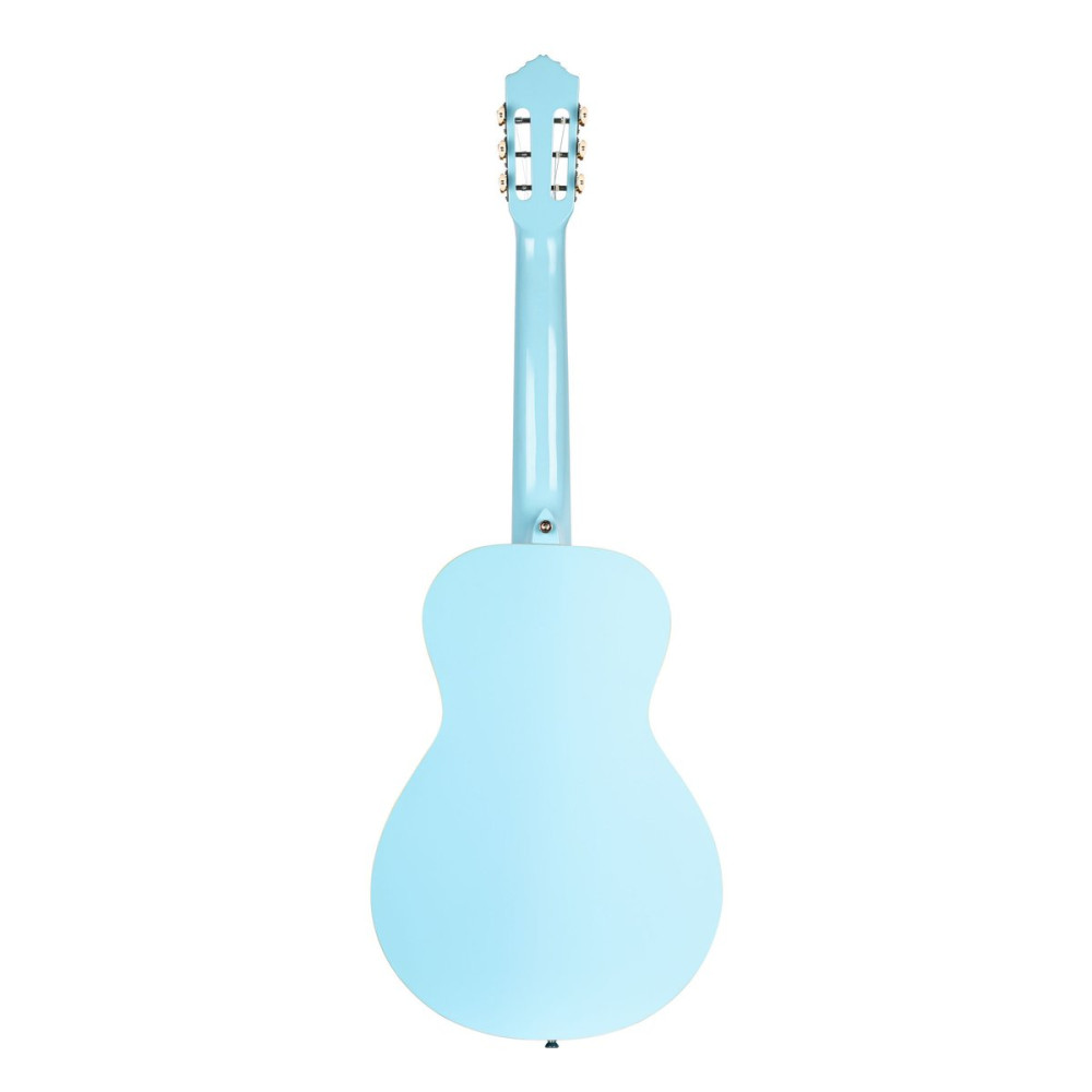 Ortega RGA-SKY Gaucho Series 4/4 Nylon String Guitar 6-String - Sky Blue + Gig Bag