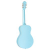 Ortega RGA-SKY Gaucho Series 4/4 Nylon String Guitar 6-String - Sky Blue + Gig Bag