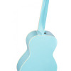 Ortega RGA-SKY Gaucho Series 4/4 Nylon String Guitar 6-String - Sky Blue + Gig Bag