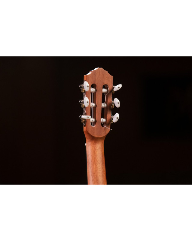 Ortega RGL5 Mini Travel Series 1/8 Guitar 6-String - Natural