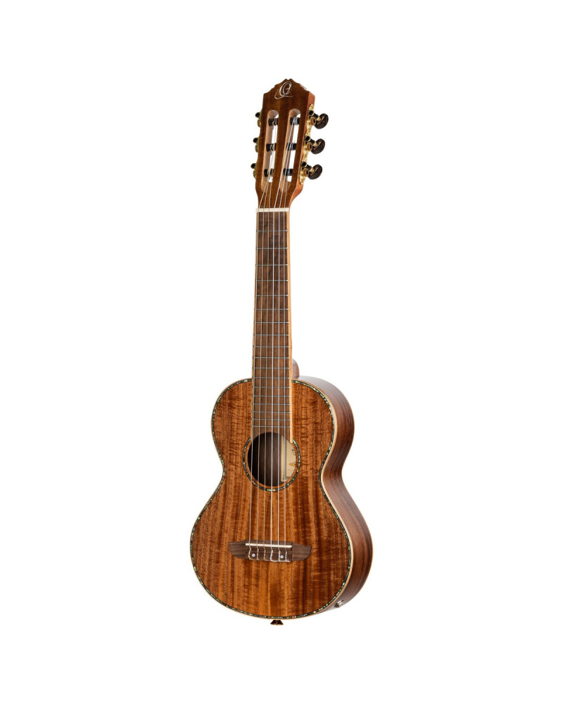 Ortega RGLE18ACA Mini Travel Series 1/8 Guitar 6-String - Natural + Gig Bag