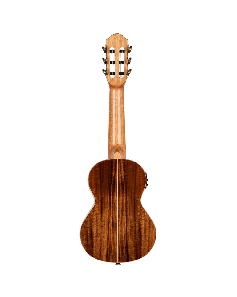 Ortega RGLE18ACA Mini Travel Series 1/8 Guitar 6-String - Natural + Gig Bag