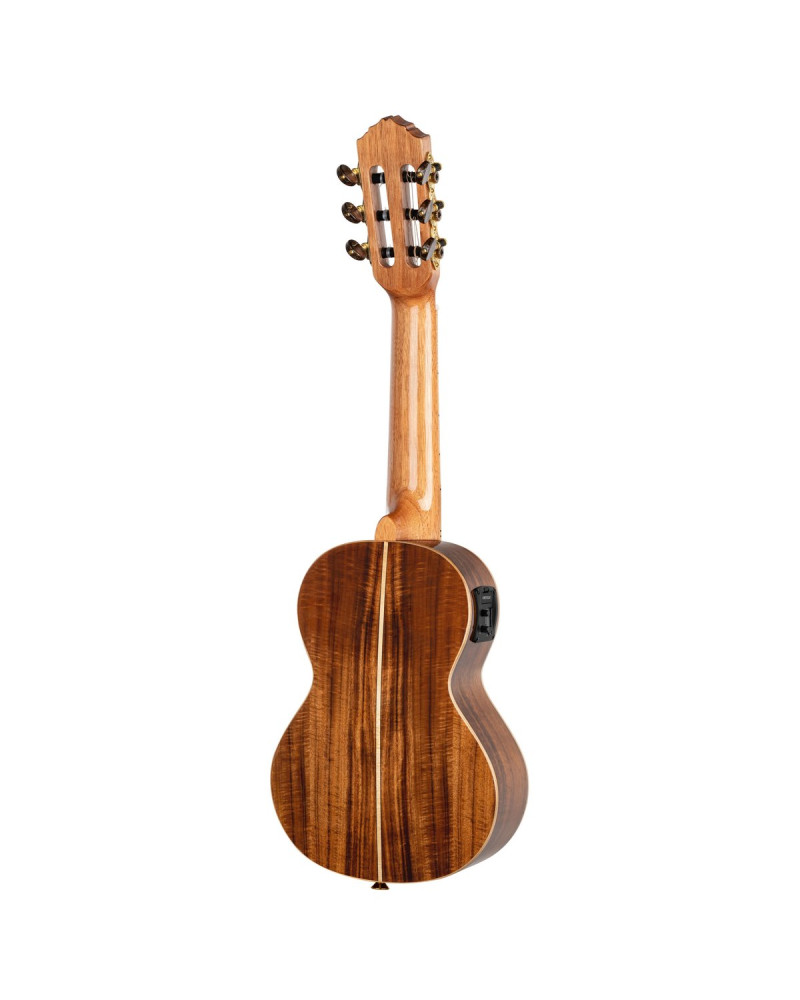 Ortega RGLE18ACA Mini Travel Series 1/8 Guitar 6-String - Natural + Gig Bag