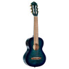Ortega RGLE18BLF Mini Travel Series 1/8 Guitar 6-String - Faded Blue + Gig Bag