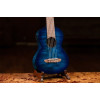 Ortega RGLE18BLF Mini Travel Series 1/8 Guitar 6-String - Faded Blue + Gig Bag