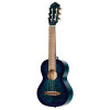 Ortega RGLE18BLF Mini Travel Series 1/8 Guitar 6-String - Faded Blue + Gig Bag