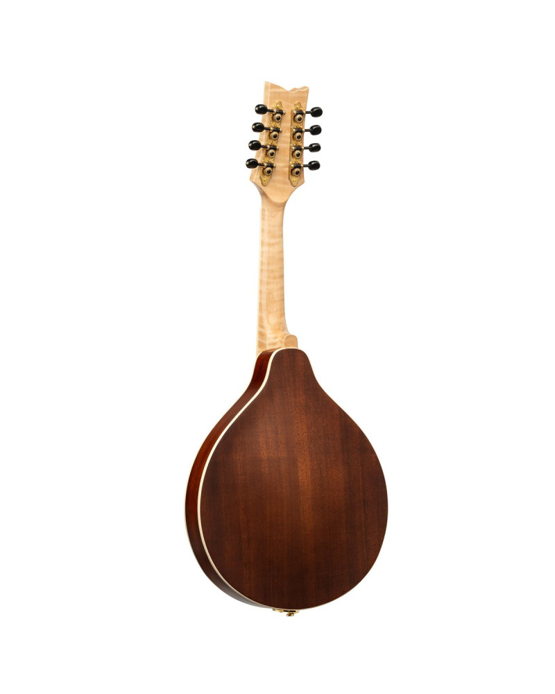Ortega RMA200PF Americana Series A-Style Mandolin + Croco Leather Case