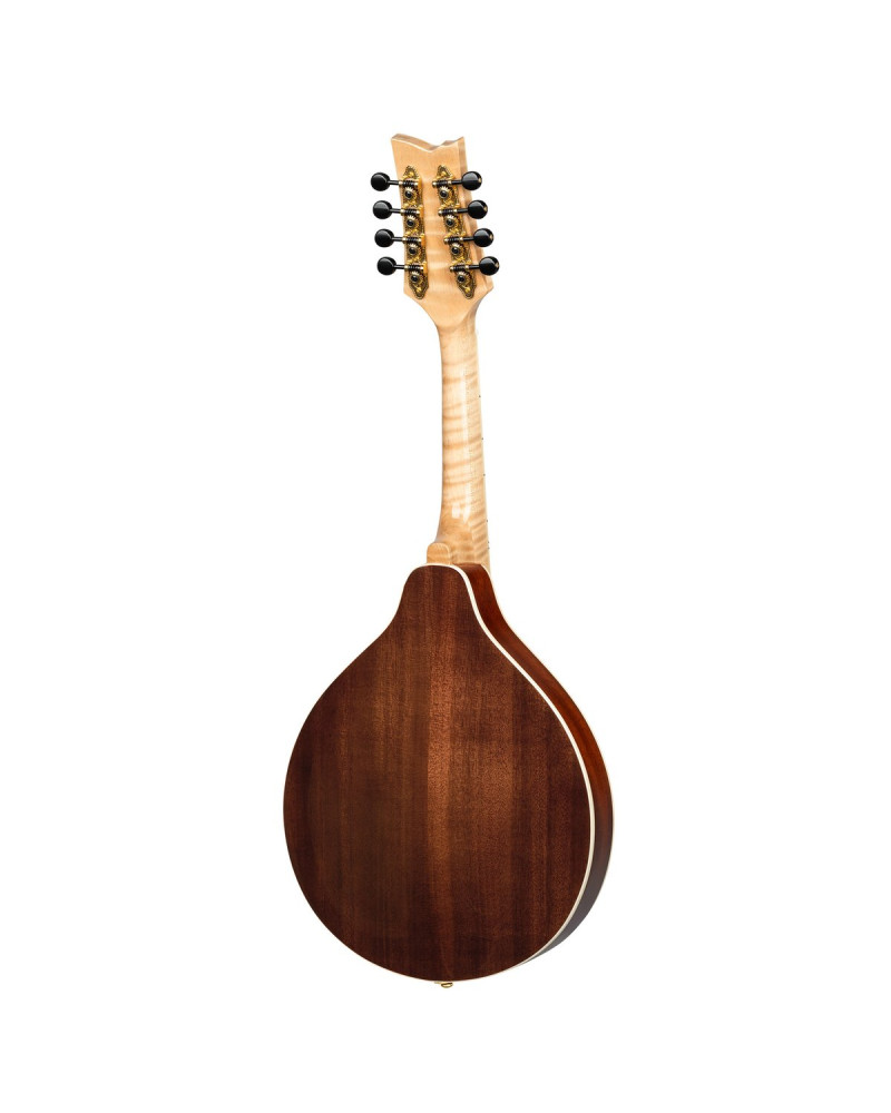 Ortega RMA200PF Americana Series A-Style Mandolin + Croco Leather Case
