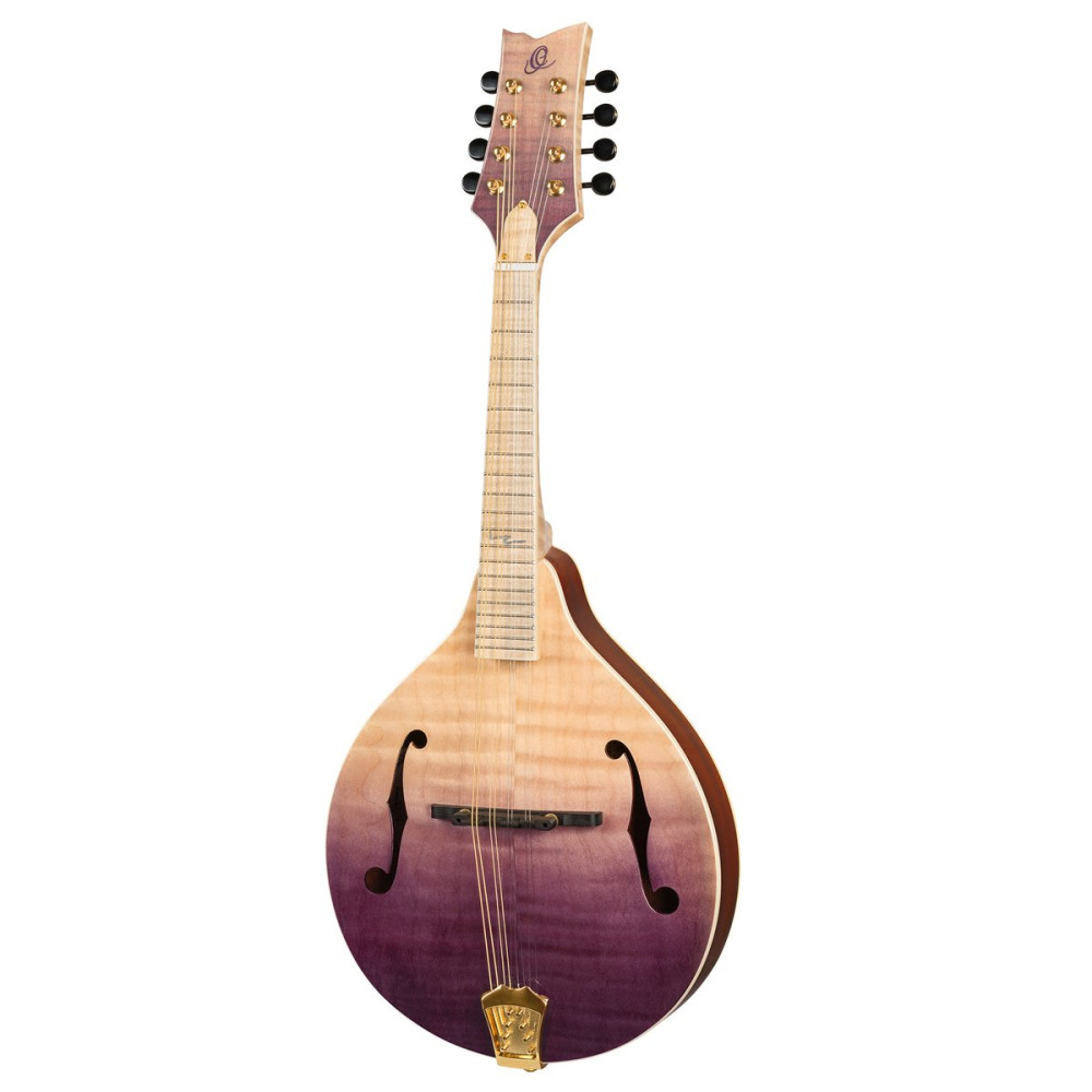 Ortega RMA200PF Americana Series A-Style Mandolin + Croco Leather Case
