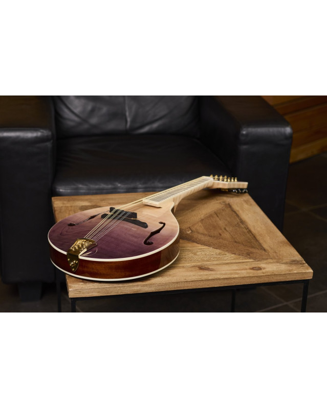 Ortega RMA200PF Americana Series A-Style Mandolin + Croco Leather Case