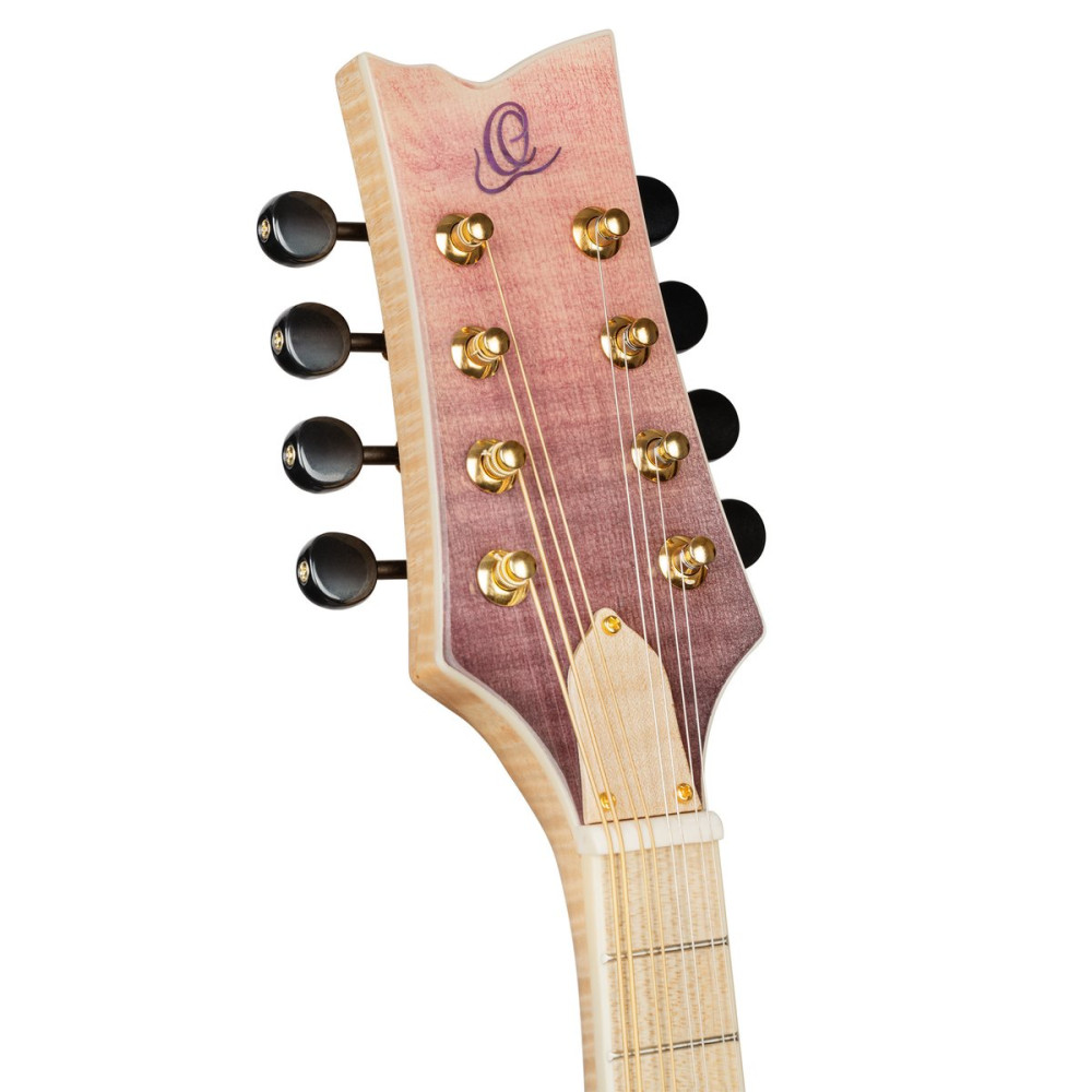 Ortega RMA200PF Americana Series A-Style Mandolin + Croco Leather Case