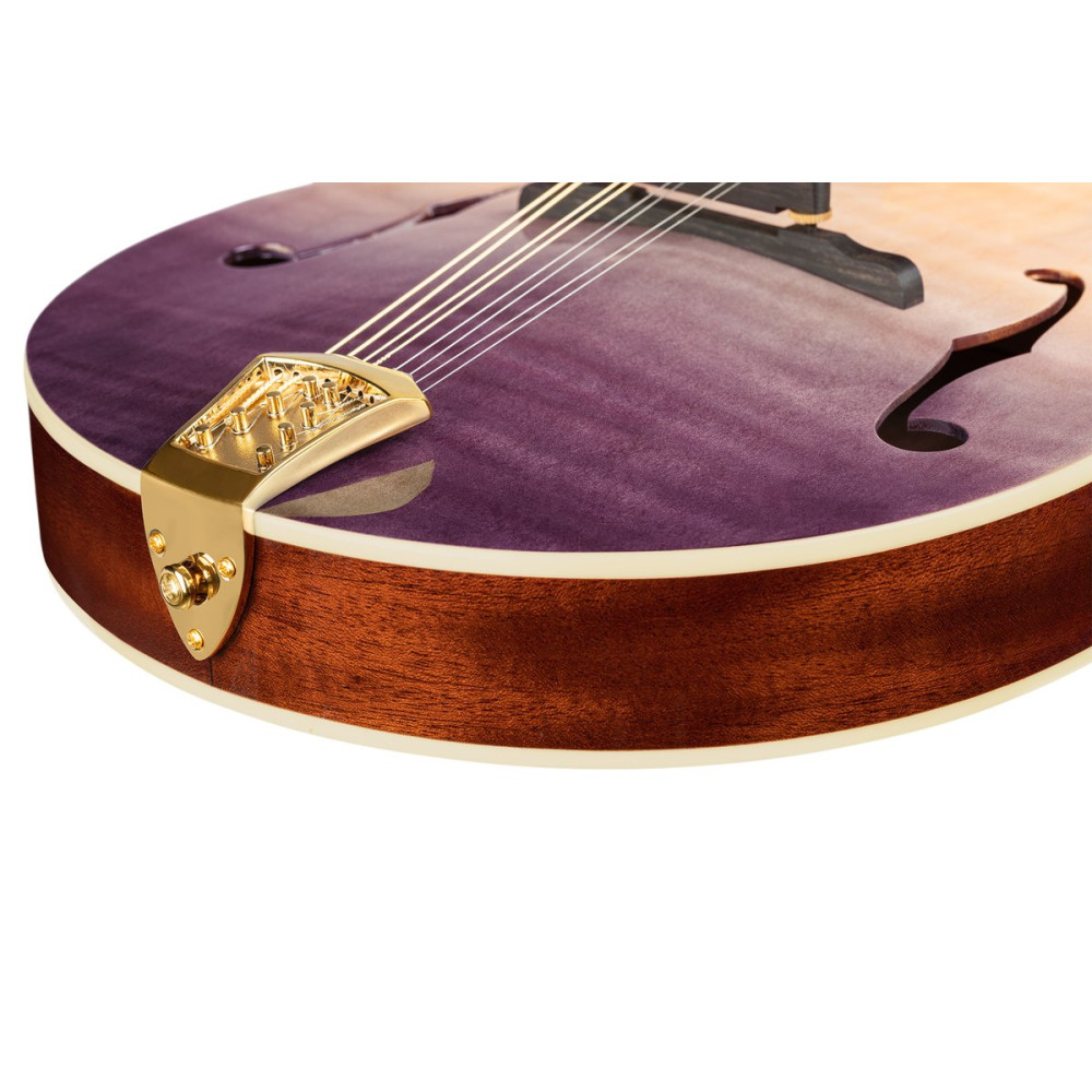 Ortega RMA200PF Americana Series A-Style Mandolin + Croco Leather Case