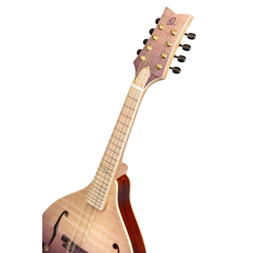 Ortega RMA200PF Americana Series A-Style Mandolin + Croco Leather Case