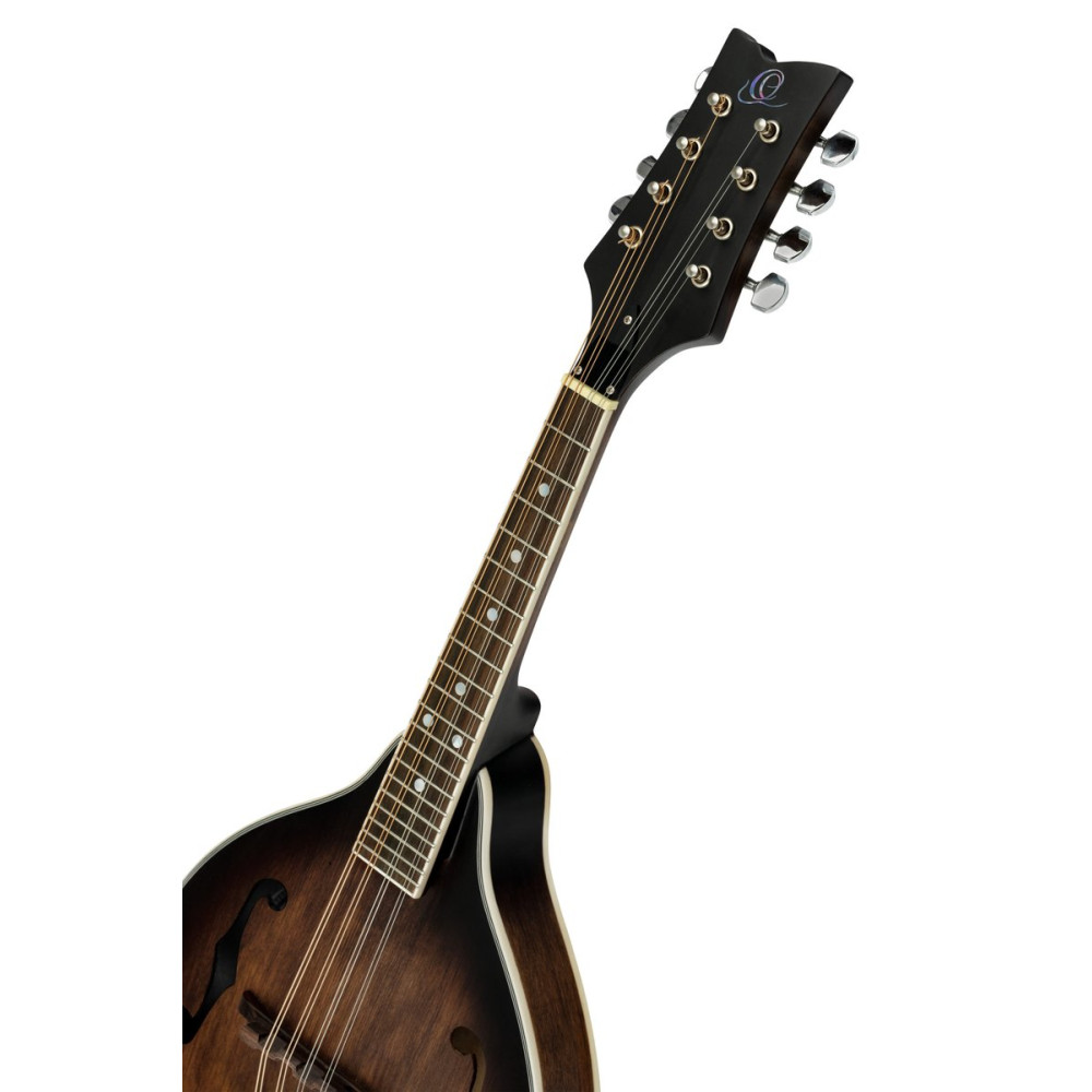 Ortega RMA30-WB Americana Series A-Style Mandolin 8 String - Spruce / Maple Satin Whiskey Burst
