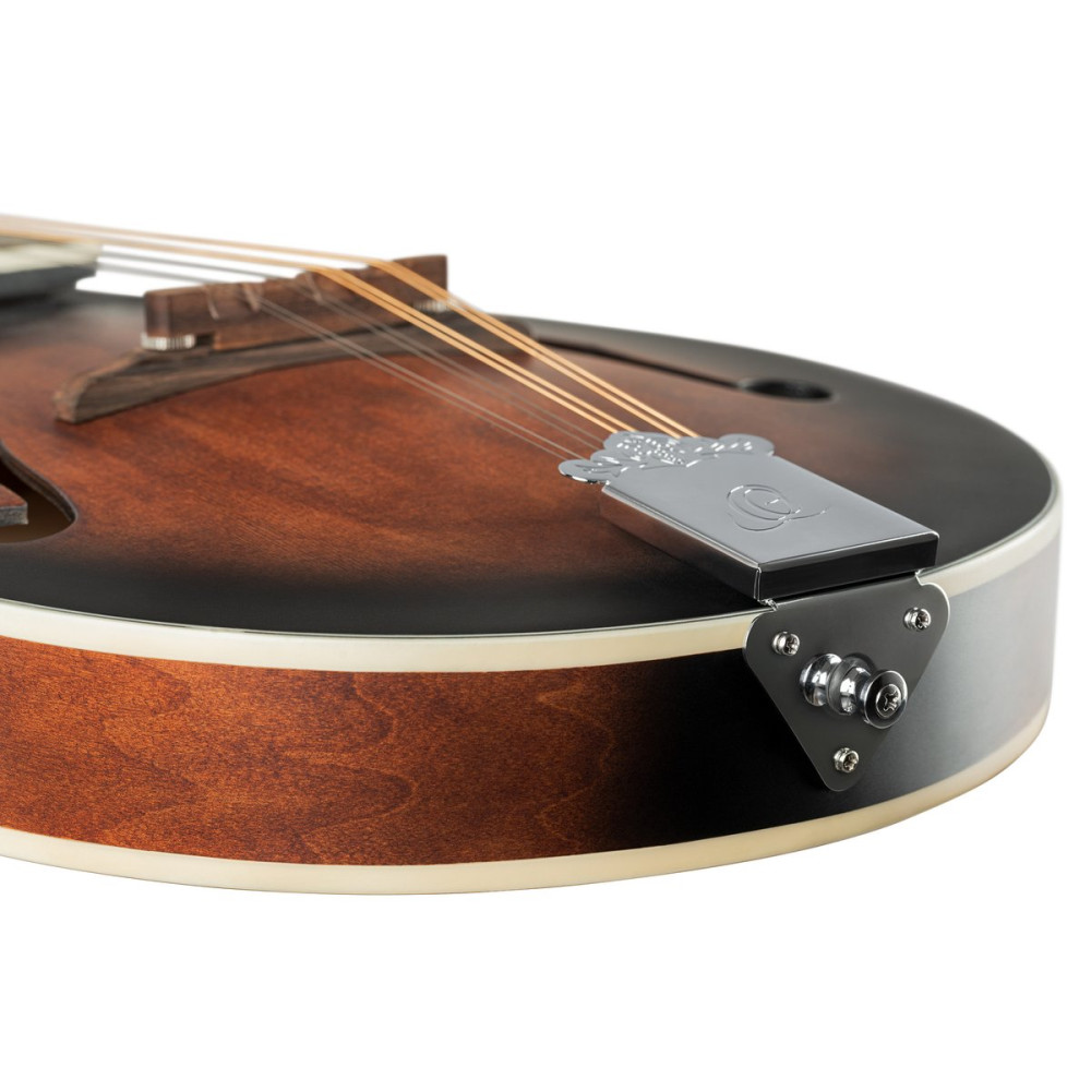 Ortega RMA30-WB-L Americana Series Mandolin Lefty 8-String - Whiskey Burst Finish