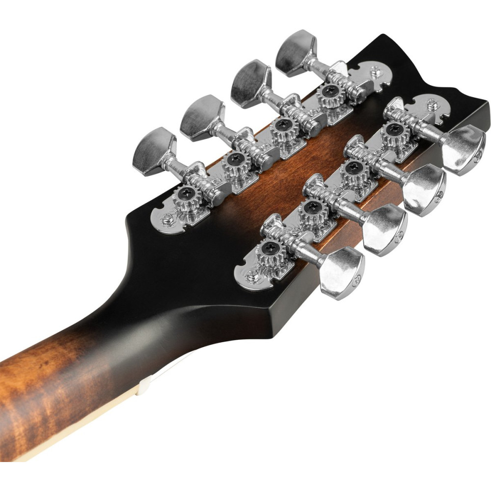 Ortega RMA30-WB-L Americana Series Mandolin Lefty 8-String - Whiskey Burst Finish