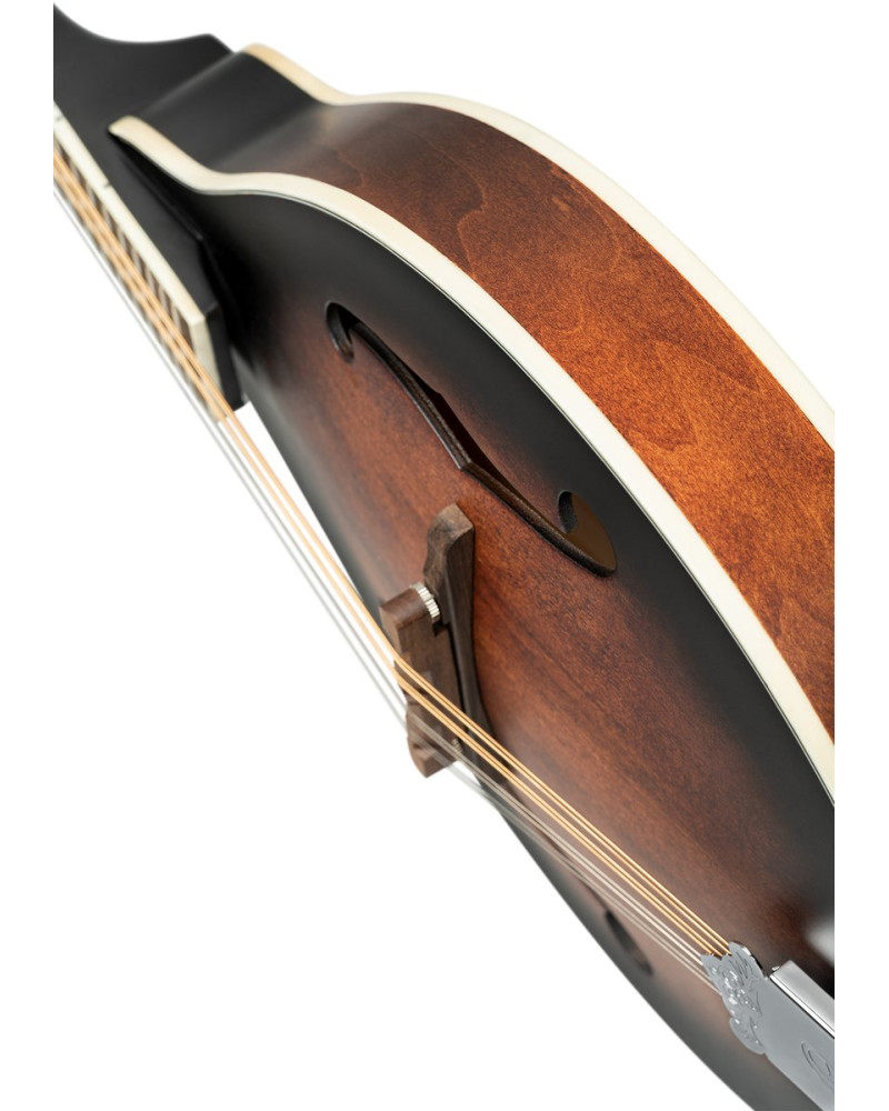 Ortega RMA30-WB-L Americana Series Mandolin Lefty 8-String - Whiskey Burst Finish