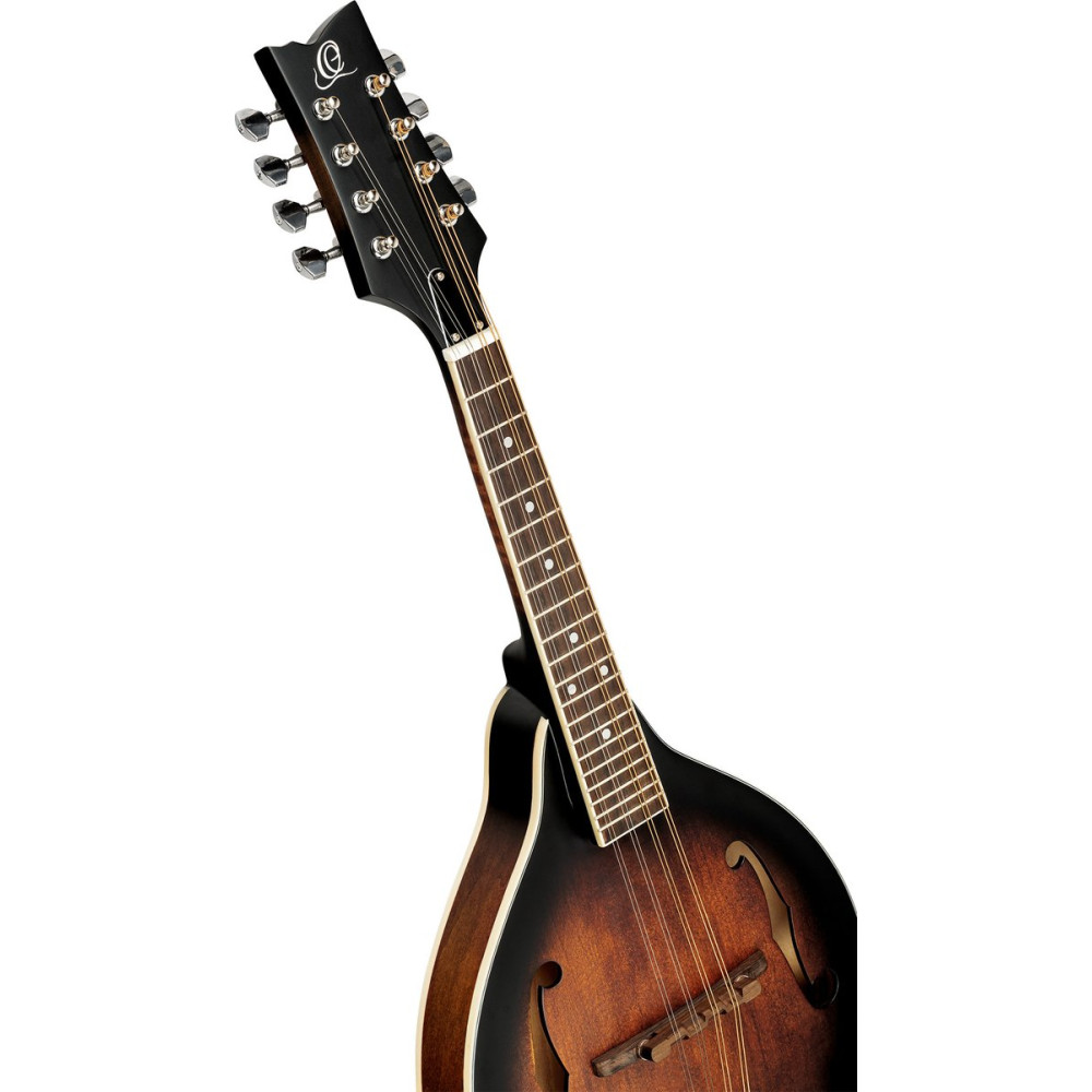Ortega RMA30-WB-L Americana Series Mandolin Lefty 8-String - Whiskey Burst Finish