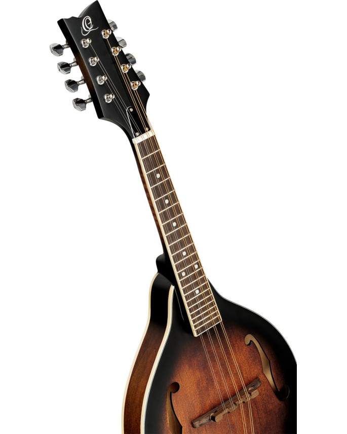 Ortega RMA30-WB-L Americana Series Mandolin Lefty 8-String - Whiskey Burst Finish