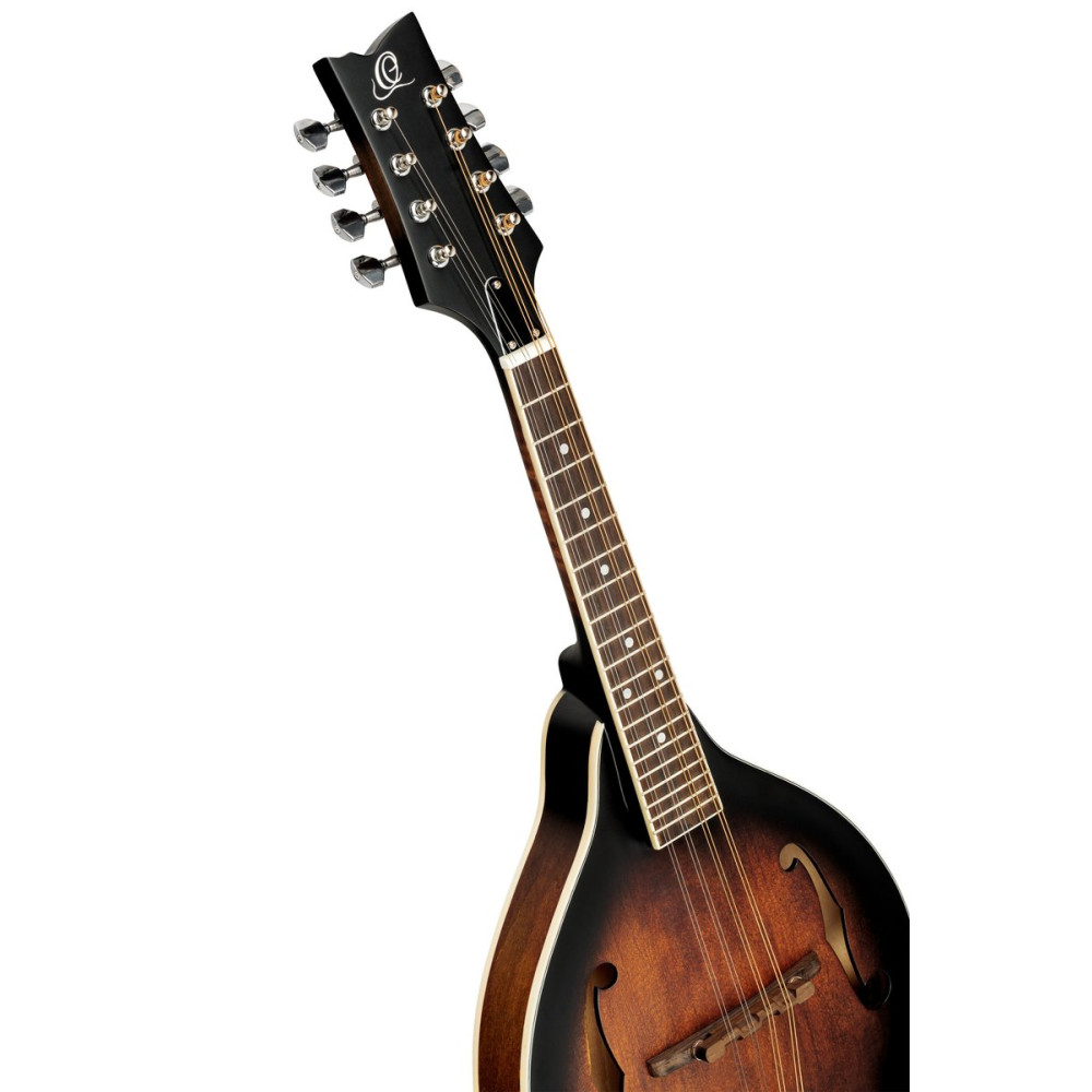 Ortega RMA30-WB-L Americana Series Mandolin Lefty 8-String - Whiskey Burst Finish
