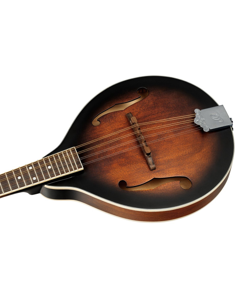 Ortega RMA30-WB-L Americana Series Mandolin Lefty 8-String - Whiskey Burst Finish