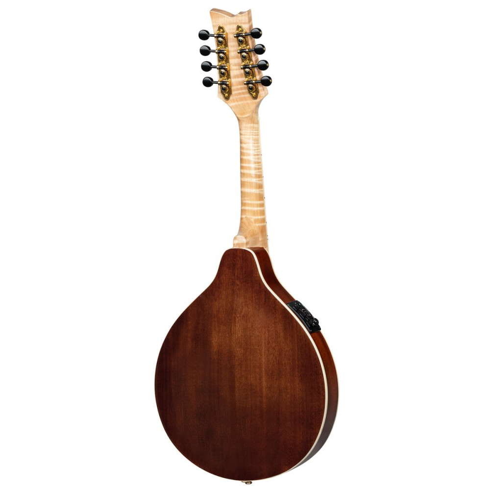 Ortega RMAE200PF Americana Series A-Style Mandolin + Croco Leather Case