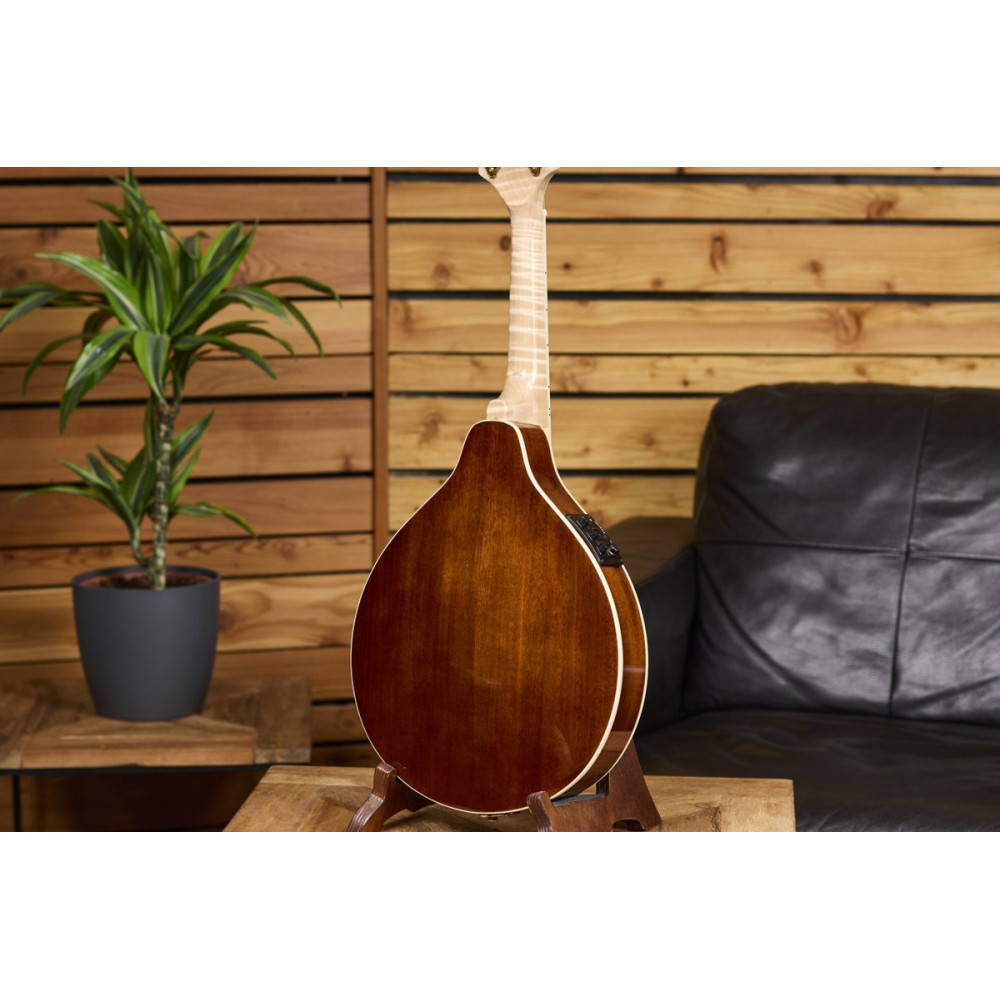 Ortega RMAE200PF Americana Series A-Style Mandolin + Croco Leather Case