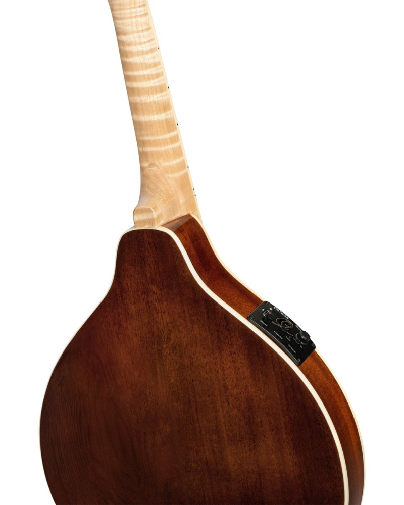 Ortega RMAE200PF Americana Series A-Style Mandolin + Croco Leather Case