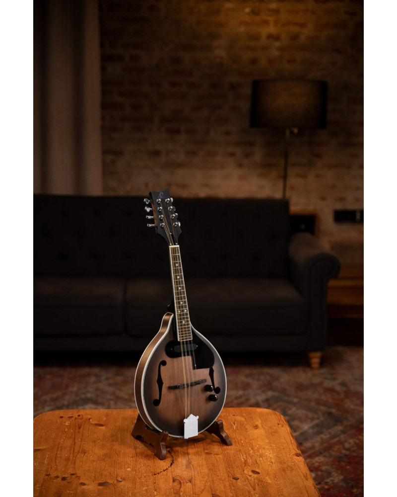 Ortega RMAE30-WB Americana Series A-Style Mandolin 8 String - Maple Satin Whiskey Burst