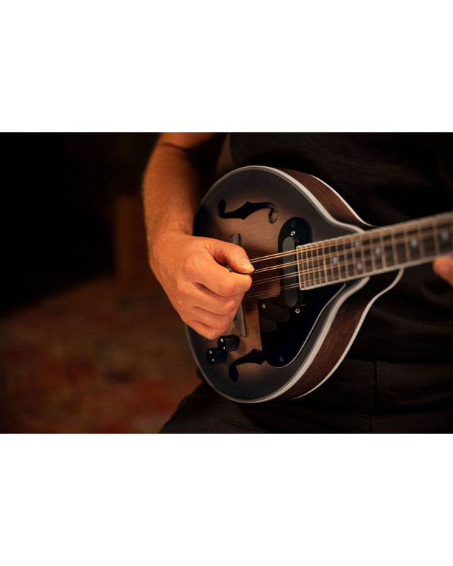 Ortega RMAE30-WB Americana Series A-Style Mandolin 8 String - Maple Satin Whiskey Burst