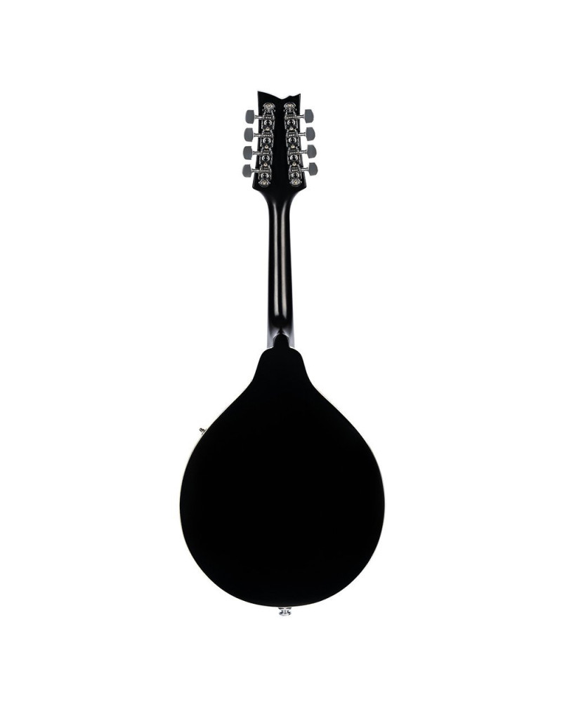 Ortega RMAE40SBK A-Style Series Mandoline 8 String - Spruce / Maple Black + Bag