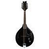 Ortega RMAE40SBK A-Style Series Mandoline 8 String - Spruce / Maple Black + Bag