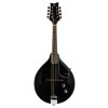 Ortega RMAE40SBK A-Style Series Mandoline 8 String - Spruce / Maple Black + Bag