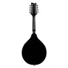 Ortega RMAE40SBK A-Style Series Mandoline 8 String - Spruce / Maple Black + Bag