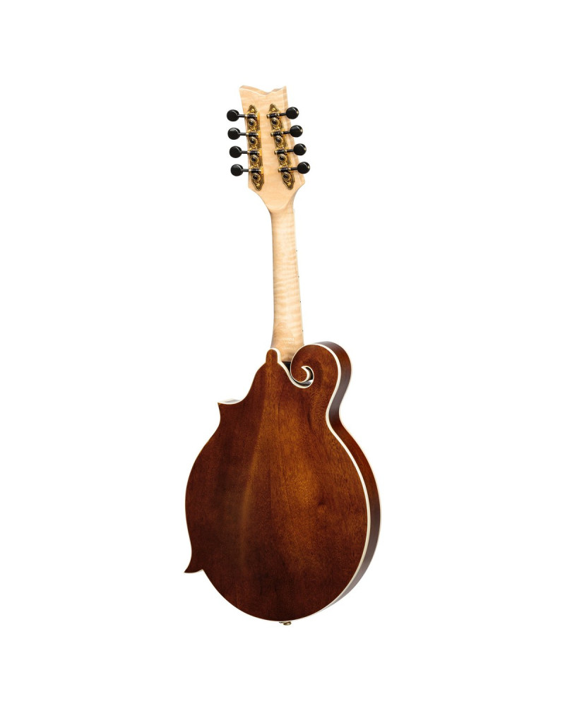 Ortega RMF200PF Americana Series F-Style Mandolin + Croco Leather Case