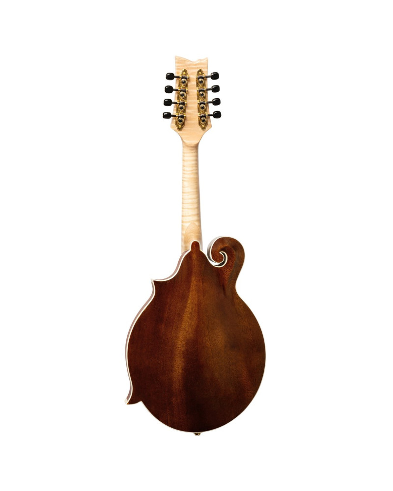 Ortega RMF200PF Americana Series F-Style Mandolin + Croco Leather Case