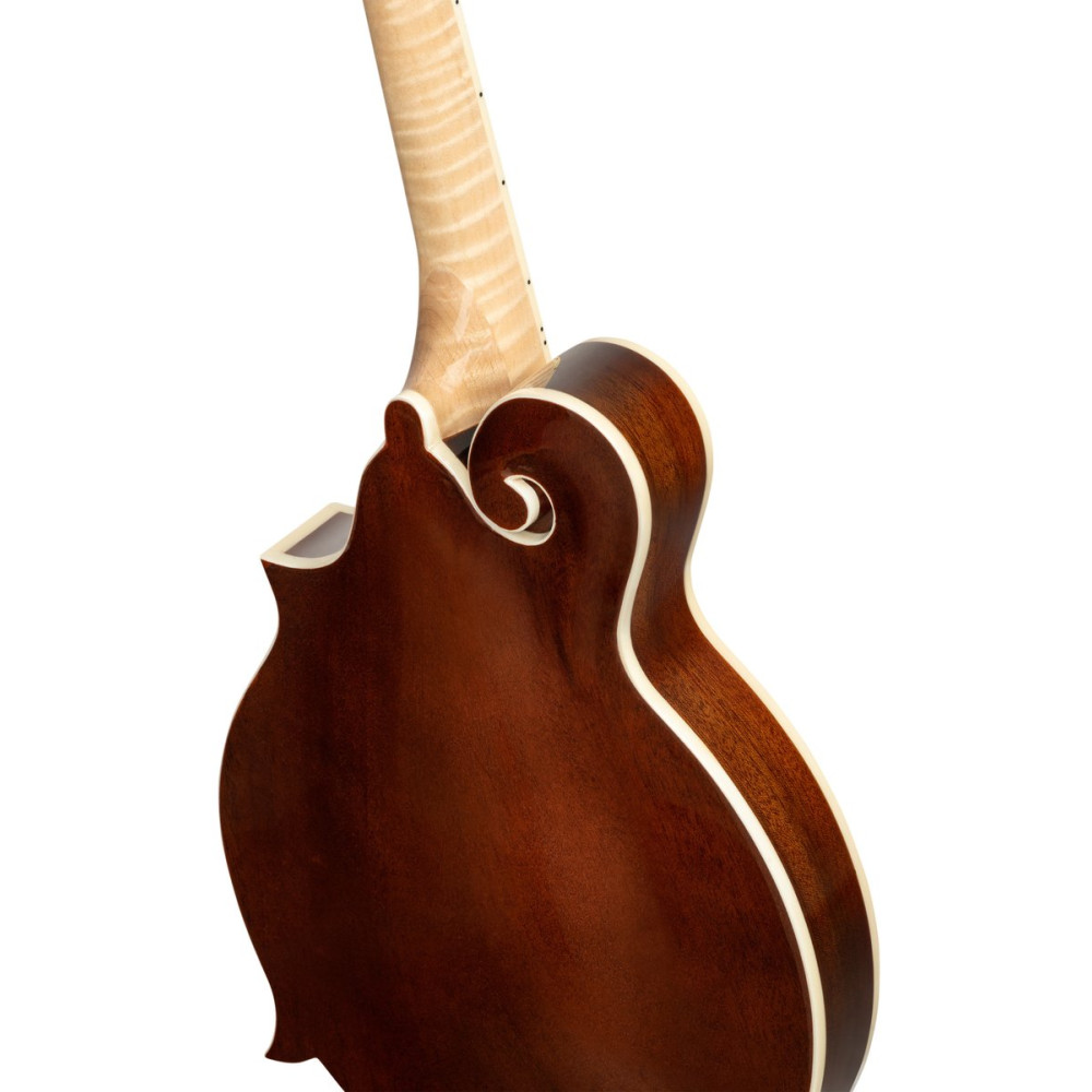 Ortega RMF200PF Americana Series F-Style Mandolin + Croco Leather Case