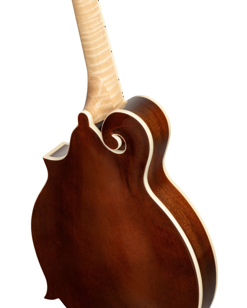 Ortega RMF200PF Americana Series F-Style Mandolin + Croco Leather Case